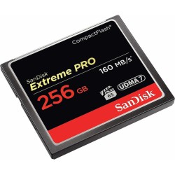 SANDISK 256GB Extreme PRO CF Card, UDMA 7